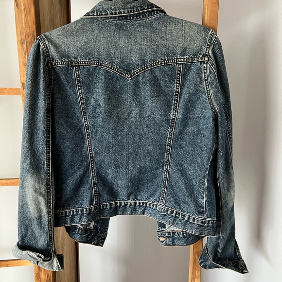 Mavi denim jacket - 100% cotton and cropped fit size L - Picture 2 of 7